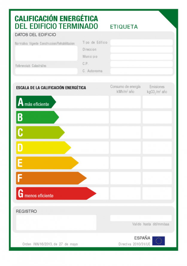 Certificación Energética. Espaicasa